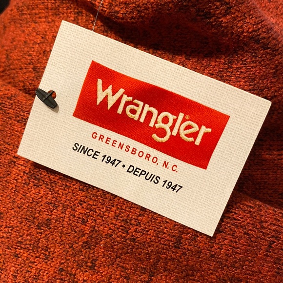 Wrangler Authentics Men's Long Sleeve Fleece Quarter-Zip, Bossa Nova - Picture 10 of 10